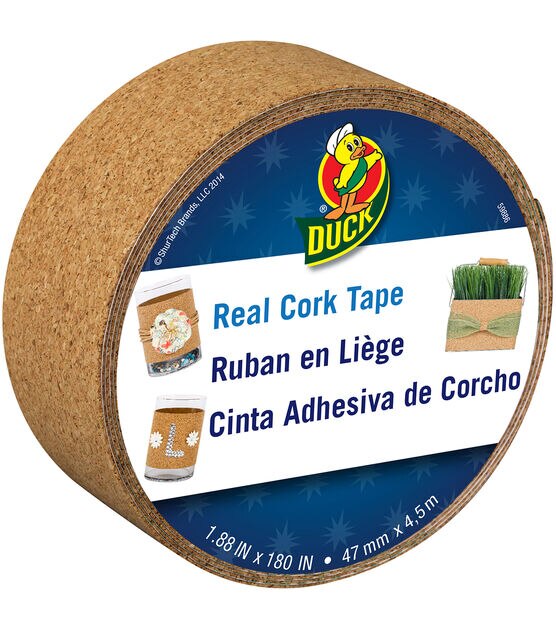 Duck Craft Cork Tape - 1.88 x 15 ft