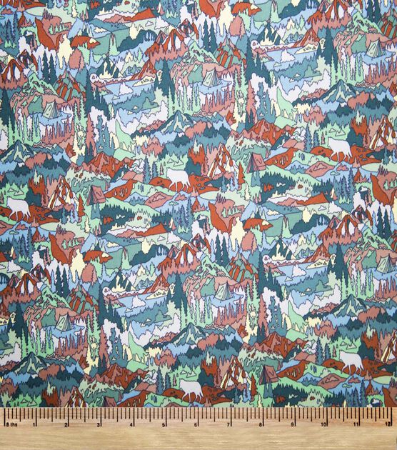 Super Snuggle Packed Wilderness Flannel Fabric, , hi-res, image 2
