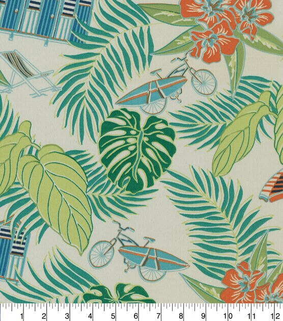 Tommy Bahama Outdoor 6"x6" Fabric Swatch Beach Scenes Capri