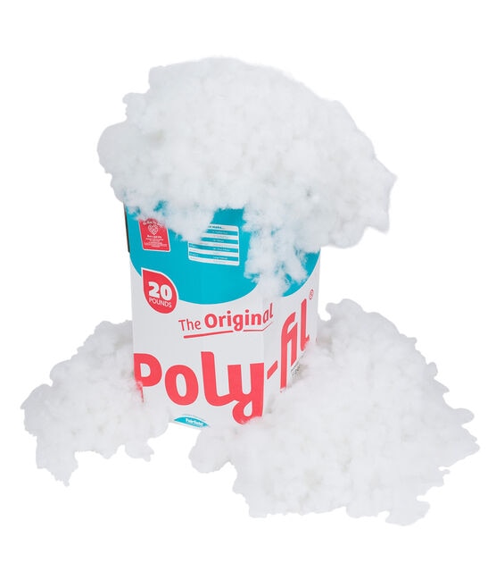 Poly-Fil Premium Polyester Fiber Fill 20lb box, , hi-res, image 2