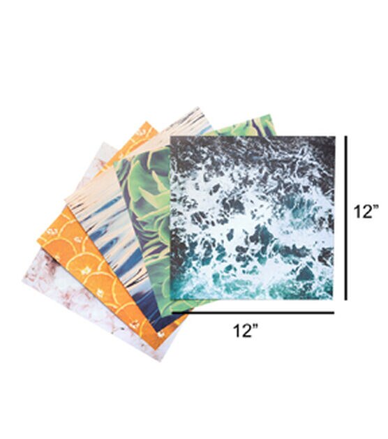 180 Sheet 12" x 12" Photoreal Cardstock Paper Pack by Park Lane, , hi-res, image 2