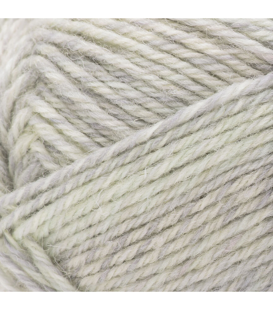 Patons Kroy Socks 166yds Super Fine Wool Yarn, Seashell Colors, swatch, image 1