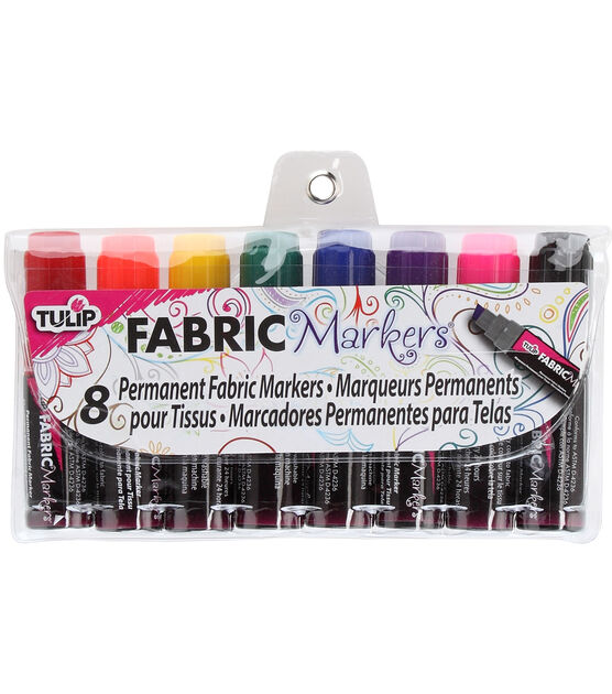 Tulip Fine Fabric Markers 12/Pkg