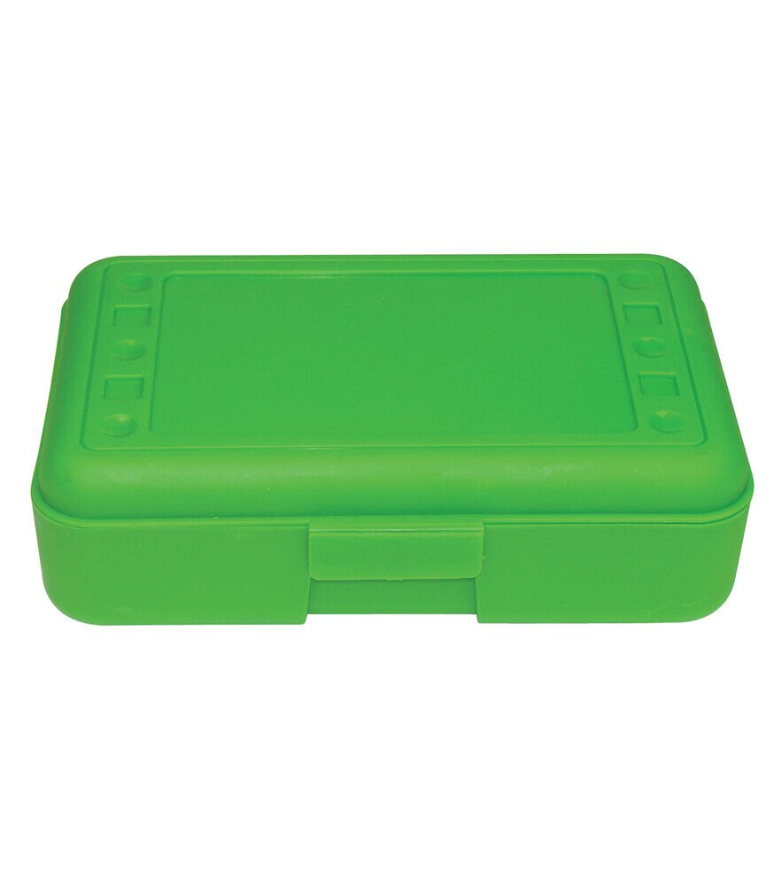 Romanoff Products Pencil Box, Pack of 12, Lime Opaque, swatch