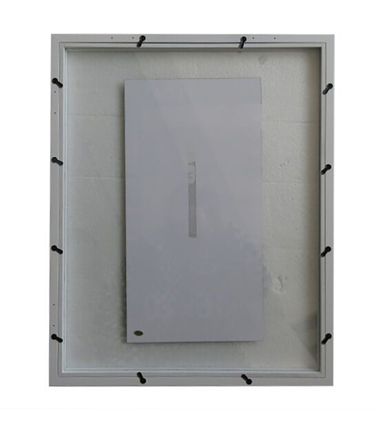 Innovative Creations 16"x20" White Wood Float Photo Frame, , hi-res, image 2