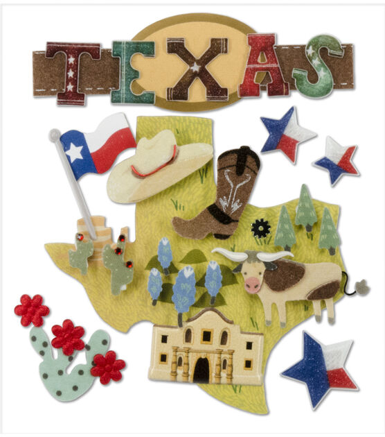 Jolee’s Boutique Stickers Texas
