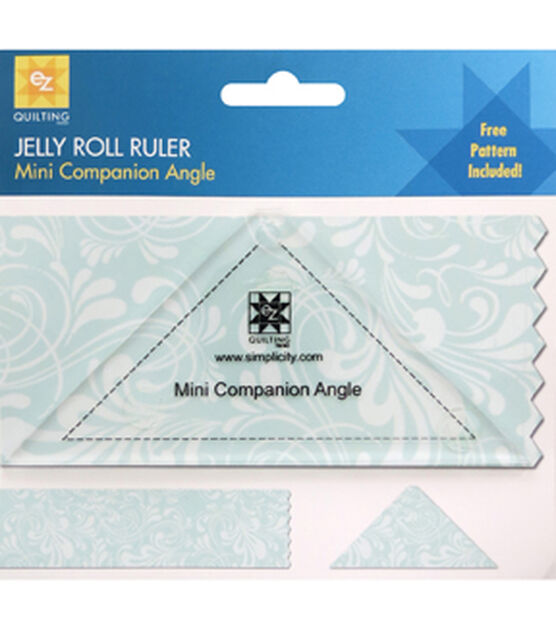 Ez Quilting Mini Companion Angle Jelly Roll Ruler