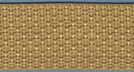 Simplicity Polyester Webbing Trim 1'' Antique Gold