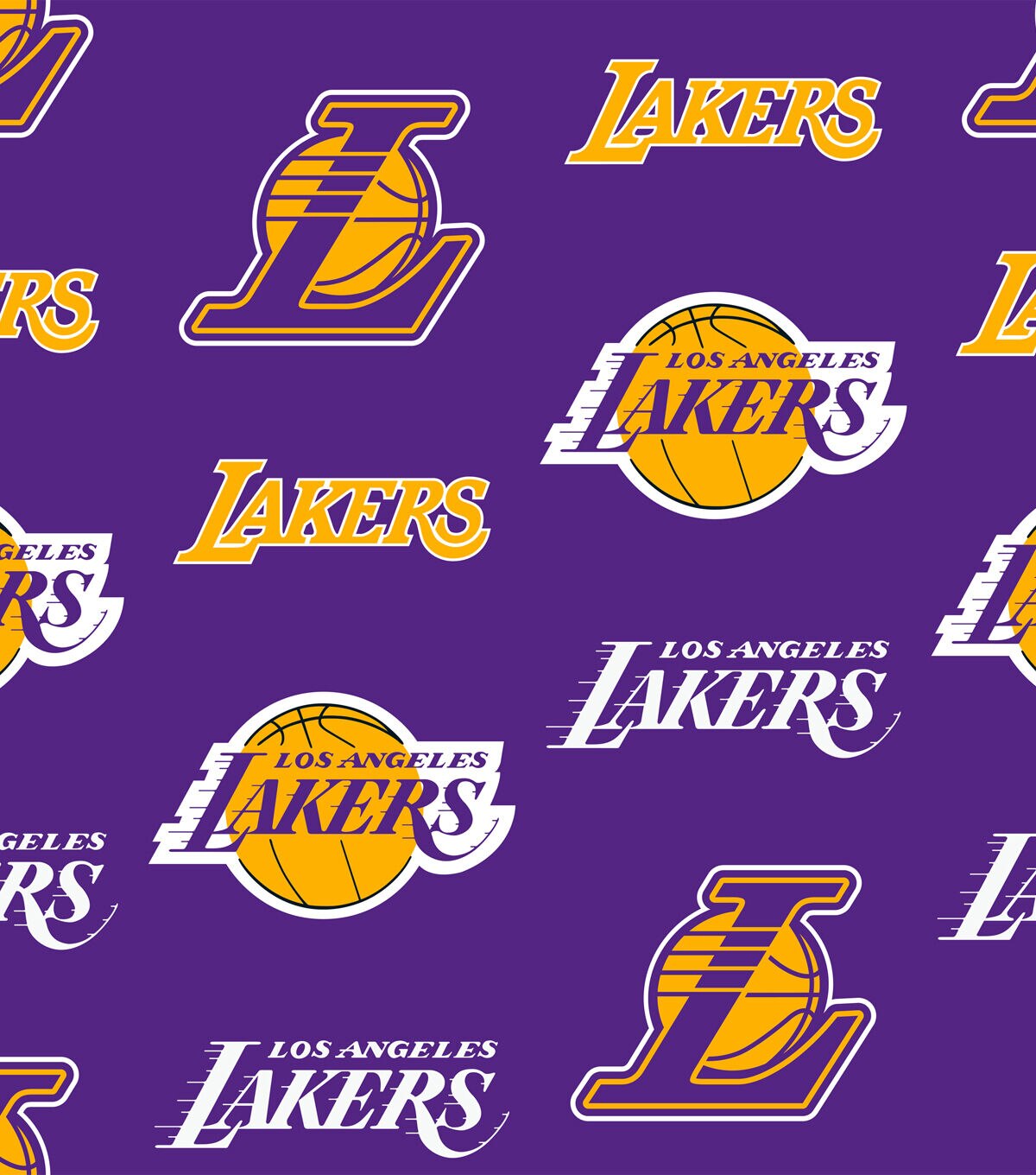 Los Angeles Lakers Fleece Decke Basketball 