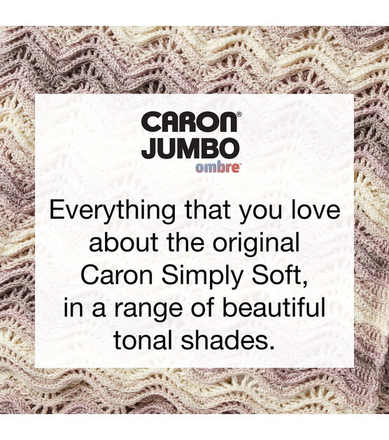 Caron Simply Soft Ombres 235yds Worsted Acrylic Yarn, , hi-res, image 8