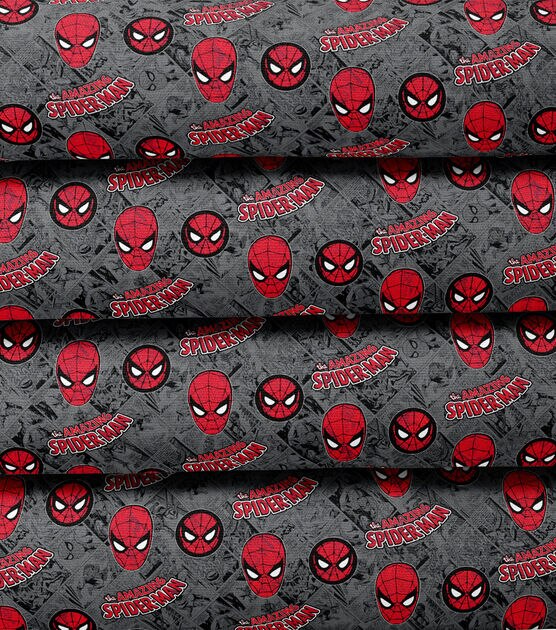 Marvel Amazing Spiderman Cotton Fabric, , hi-res, image 3