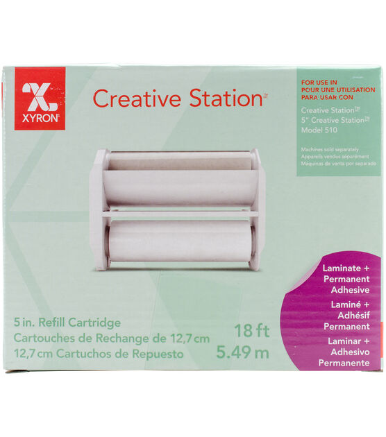 Xyron Refill For Creative Station Duallam 5In 18Ft 
