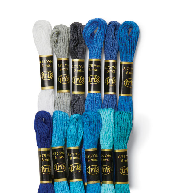 8.7yd Ocean Depths Cotton Embroidery Floss 36ct by Big Twist, , hi-res, image 4