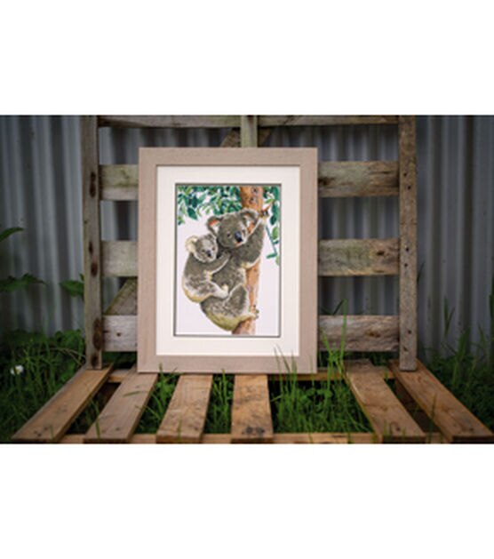 Vervaco 11" x 15" Koala With Baby Counted Cross Stitch Kit, , hi-res, image 4