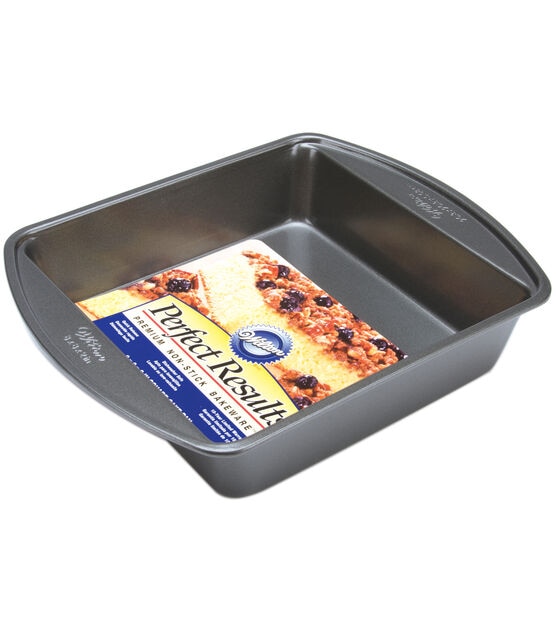 8x8 Inch Square Baking Pan With Lid Set Nonstick Square Cake Pans Metal  Bakeware