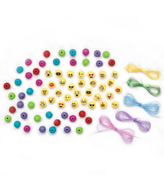 Creativity For Kids Emoji Bracelets Kit, , hi-res, image 2