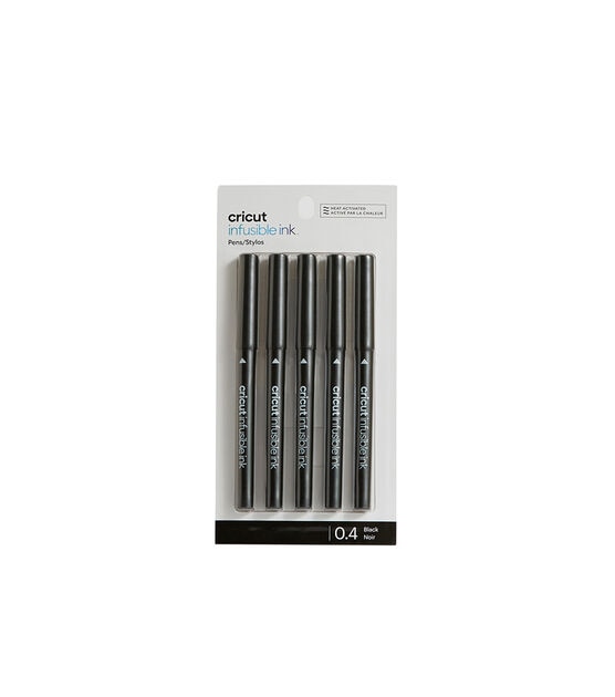 Cricut 0.4mm Black Infusible Ink Pens 5ct