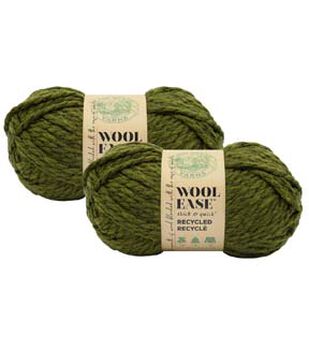 Lion Brand Wool Ease Thick & Quick Super Bulky Acrylic Blend Yarn