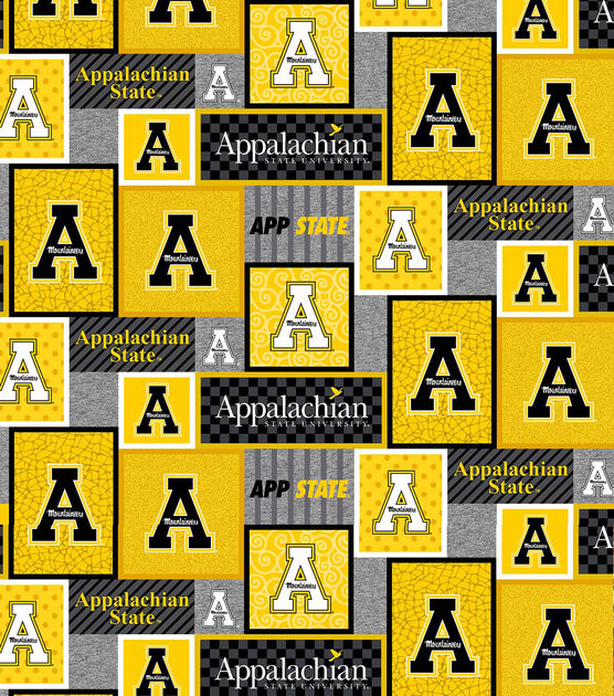Appalachian State University Mountaineers Fleece Fabric College Patch, , hi-res, image 2