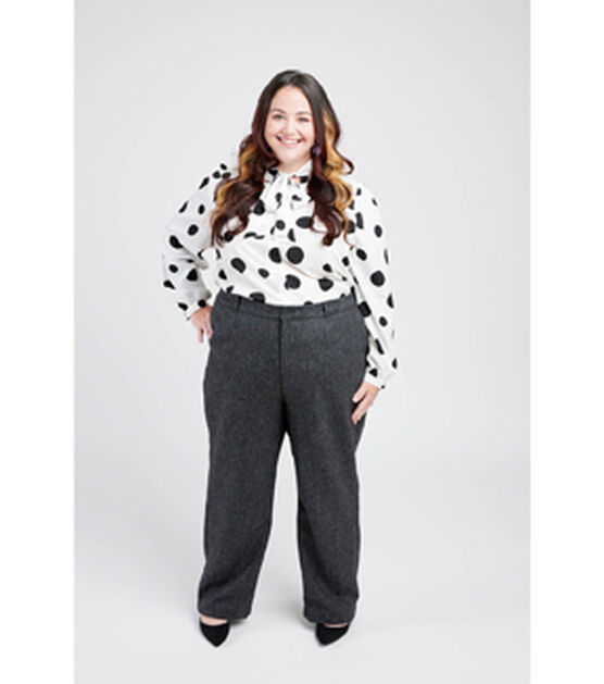 Cashmerette Size 12 to 32 Women's Meriam Trousers Sewing Pattern, , hi-res, image 8