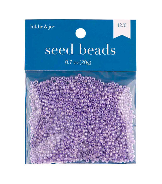 15mm Ceylon Round Seed Beads by hildie & jo