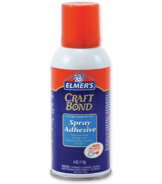 Elmers Craft Bond Extra Strength Spray Adhesive 4 Ounces