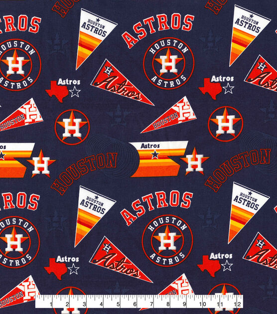 Fabric Traditions Houston Astros Cotton Fabric Pennant, , hi-res, image 2