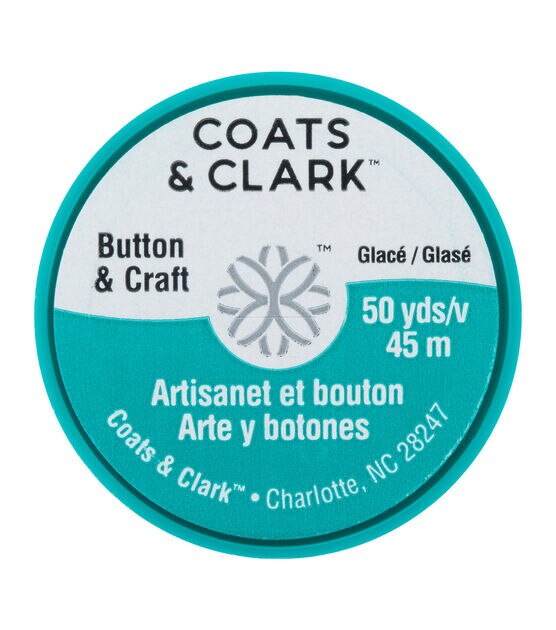 Coats & Clark 50yd Dual Duty Plus 10wt Button & Craft Thread, , hi-res, image 2