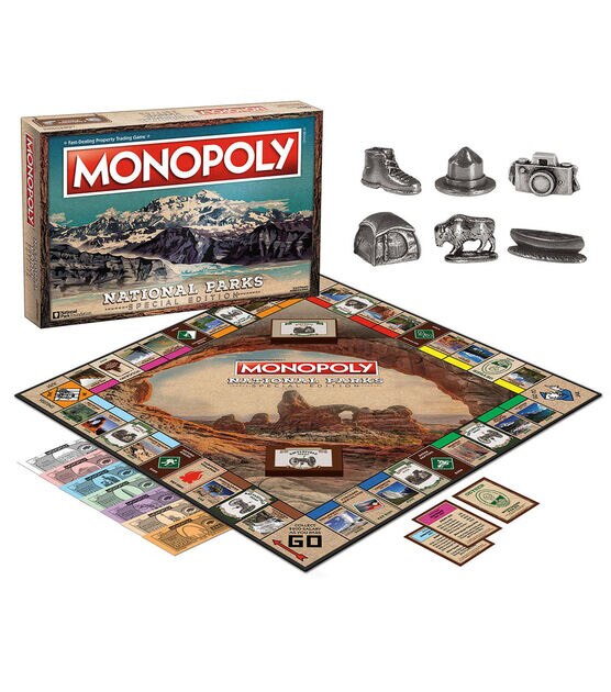 Monopoly National Parks Edition Board Game