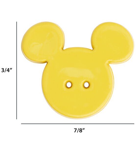 Blumenthal Lansing 2.5oz Mickey Mouse 2 Hole Buttons, , hi-res, image 4