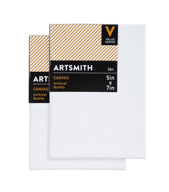 5" x 7" Value Cotton Canvas 2pk by Artsmith, , hi-res, image 6