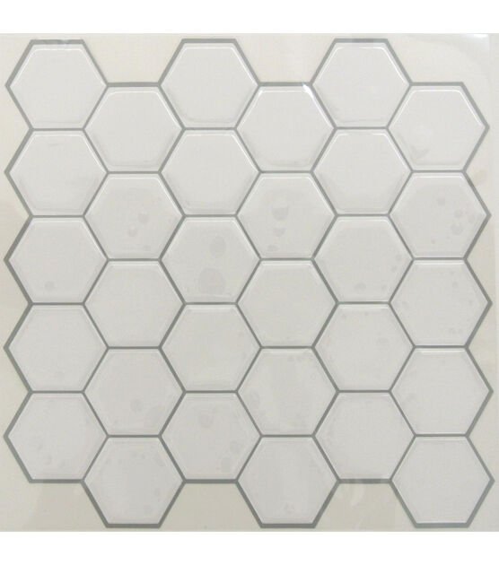 RoomMates Sticktiles Pearl Hexagon