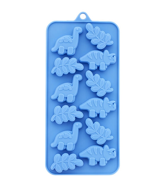 Wilton Silicone Dinosaur and Leaf Candy Mold, , hi-res, image 3
