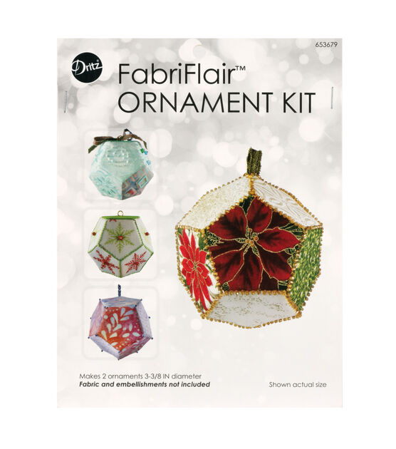 Fabriflair Ornament Kit Brio Sphere Pattern
