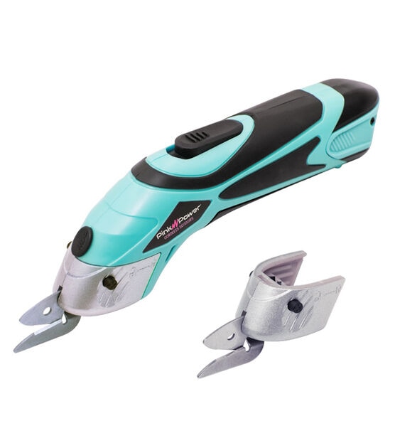 Aqua Splash Electric Cordless Scissors Fabric Cutter