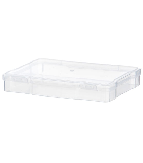 6" x 8" Clear Plastic Photo & Craft Case by Top Notch, , hi-res, image 2