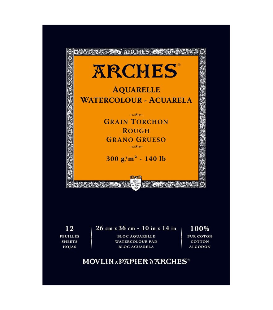 Arches Watercolor Pad - 9 x 12 Rough 140 lb.