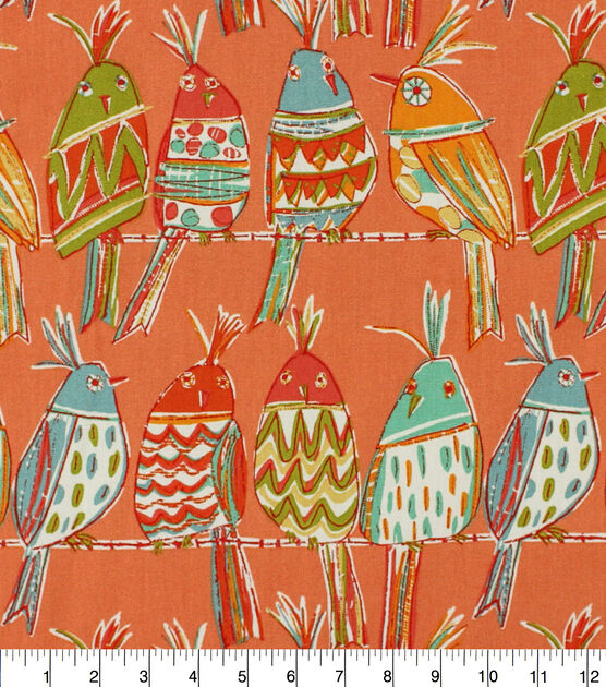 Prettibirds Breeze Cotton Canvas Fabric, , hi-res, image 2