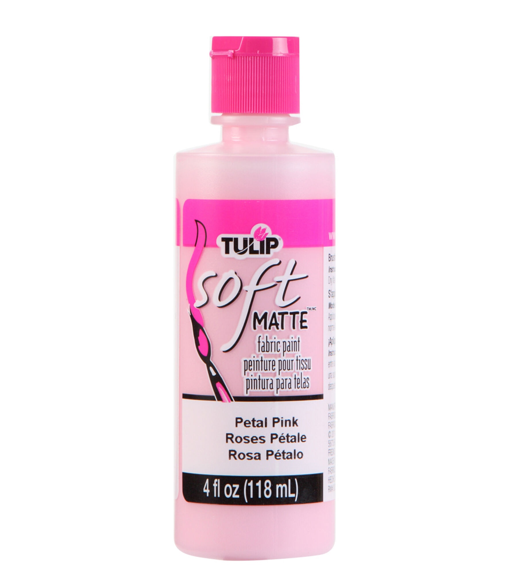 Textile Color Paint, Pink, 500 ml, 1 Bottle