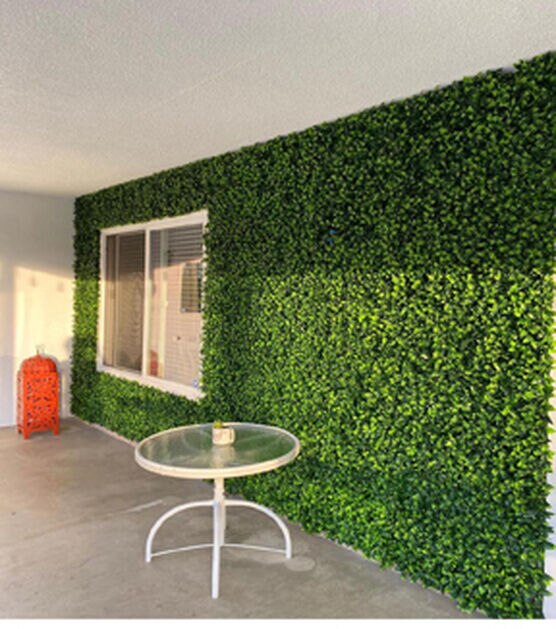 Greensmart Dekor 20" Artificial Cancun Style Plant Wall Panels 4pk, , hi-res, image 4