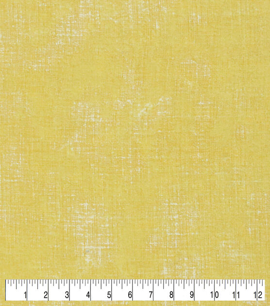 Yellow Distressed Quilt Cotton Fabric by Keepsake Calico, , hi-res, image 3