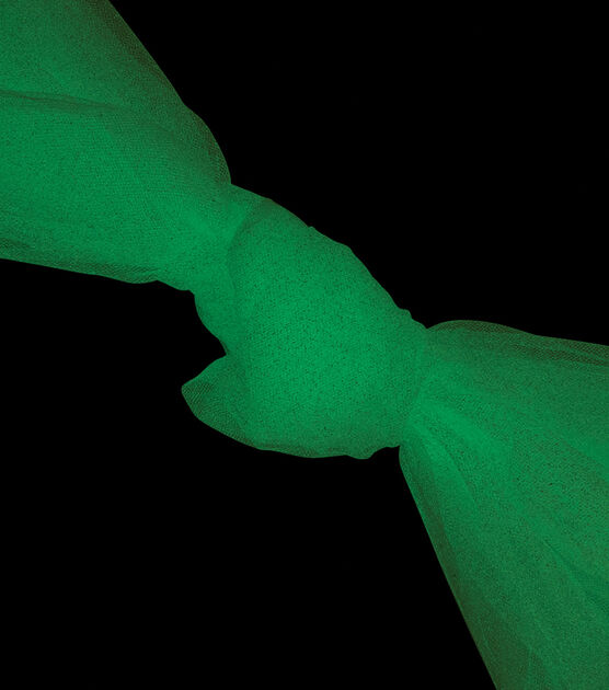 Glow in the Dark Tulle Fabric White, , hi-res, image 3
