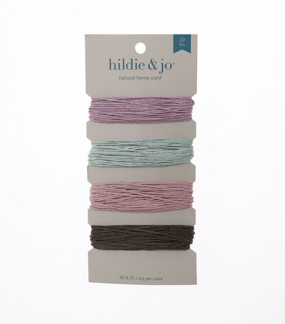 120' Vintage Hemp Cords 4ct by hildie & jo