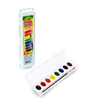 Crayola 17ct Watercolor Paints With Brush
