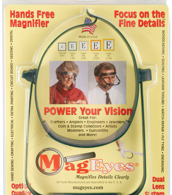 MagEyes Magnifier With Lens #5 & #7