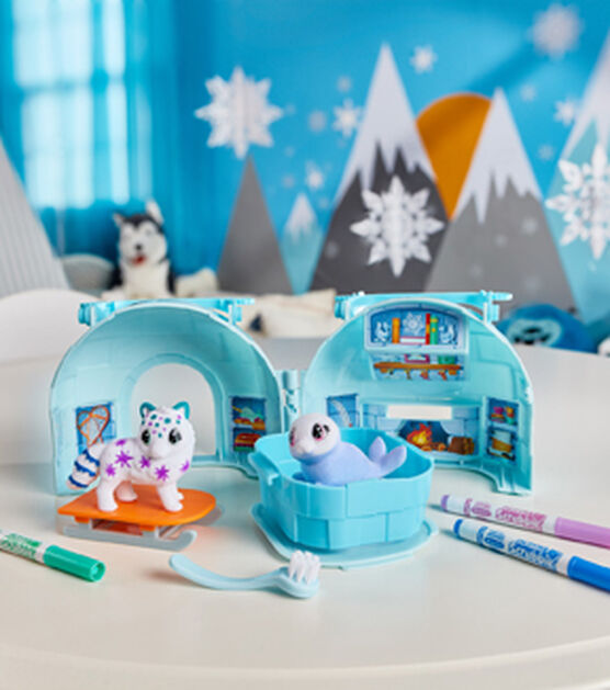 Crayola Scribble Scrubbie arctic-themed playset encourages kids to dream up  icy adventures and create colorful designs for their Scribble Scrubbies  Pets., By Crayola