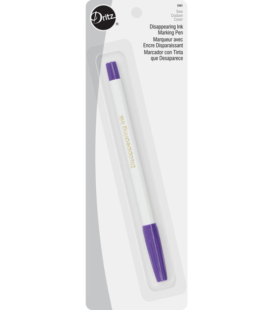 Disappearing Ink Pen // Craft Supplies, Pattern Marker, Benzie Design,  Tracing Pen, Embroidery, Stitching, Marking Pen 