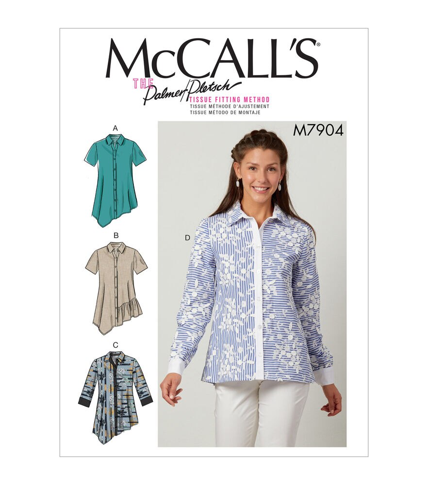 McCall's M7904 Misses Top/Vest Pattern Size XSM-XXL, Y (xs-S-M), swatch