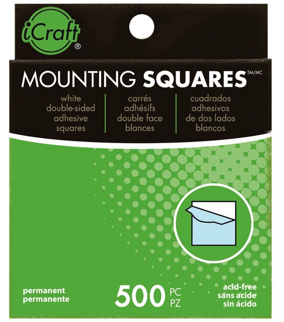 Mounting Squares 500PK