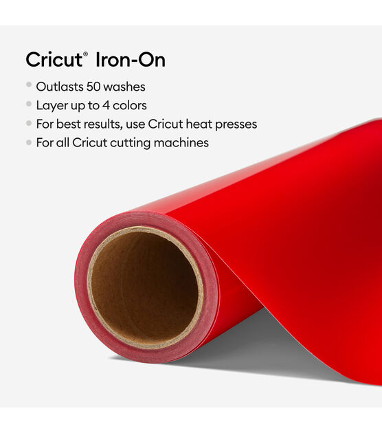 Cricut 12" x 12' Iron On Heat Transfer Vinyl Roll, , hi-res, image 10